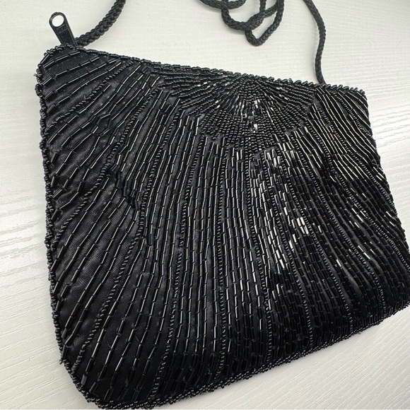 Walborg Beaded Black Purse - Picture 5 of 13
